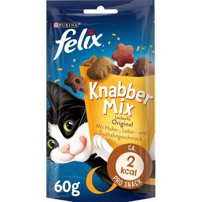 FELIX KnabberMix Original s příchutí kuřete, jater a krocana FELIX KnabberMix Original s příchutí kuřete, jater a krocana
