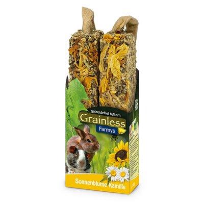 JR Farm Grainless Farmys slunečnice-heřmánek 140 g JR Farm Grainless Farmys slunečnice-heřmánek 140 g