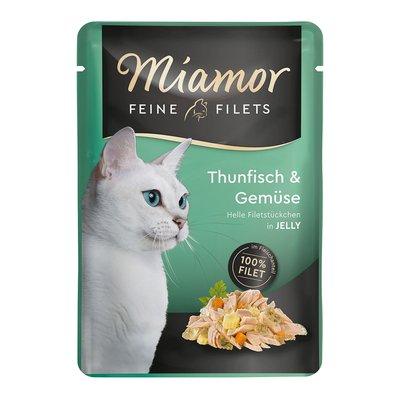 Miamor Feine Filets s tuňákem a zeleninou v kapsičce Miamor Feine Filets s tuňákem a zeleninou v kapsičce