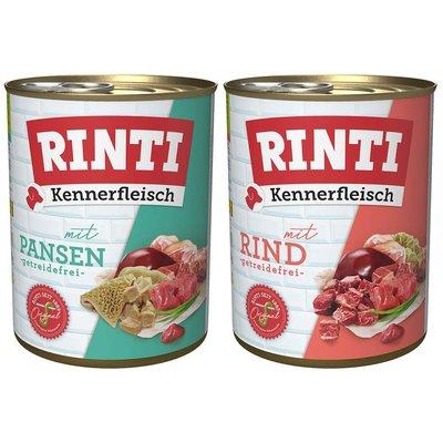Rinti Kennerfleisch pur mix hovězí a bachor 24× 800 g Rinti Kennerfleisch pur mix hovězí a bachor 24× 800 g