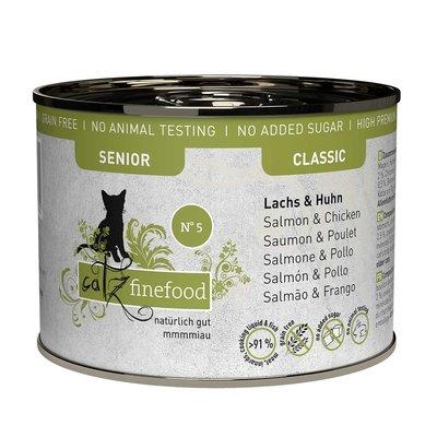 catz finefood Senior No.05 losos a kuře catz finefood Senior No.05 losos a kuře