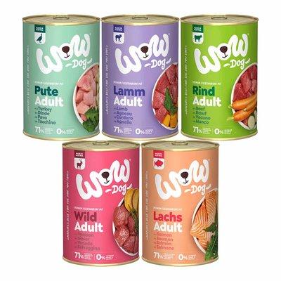 WOW Adult 30× 400 g, variace chutí WOW Adult 30× 400 g, variace chutí