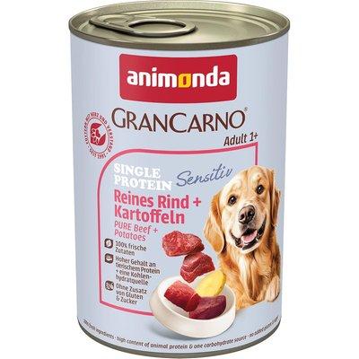 Animonda GranCarno Sensitiv čisté hovězí maso s bramborami Animonda GranCarno Sensitiv čisté hovězí maso s bramborami