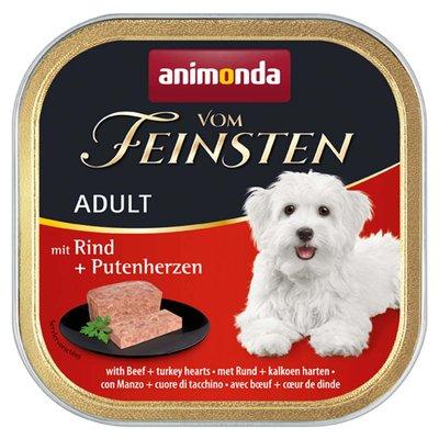 Animonda Vom Feinsten Adult hovězí maso a krůtí srdce Animonda Vom Feinsten Adult hovězí maso a krůtí srdce