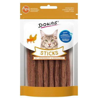 Dokas tyčinky s kuřecími prsíčky & hovězími játry Dokas tyčinky s kuřecími prsíčky & hovězími játry