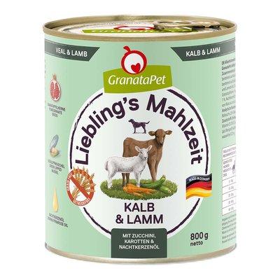 GranataPet Lieblingsmahlzeit telecí a jehněčí maso GranataPet Lieblingsmahlzeit telecí a jehněčí maso