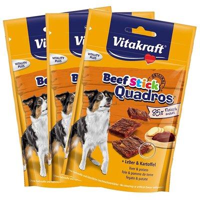 Vitakraft Beef-Stick Quadros, játra a brambory Vitakraft Beef-Stick Quadros, játra a brambory