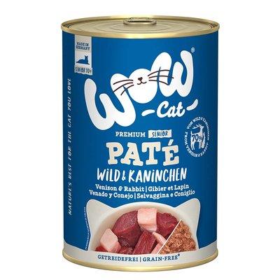 WOW CAT Senior zvěřina a králík WOW CAT Senior zvěřina a králík