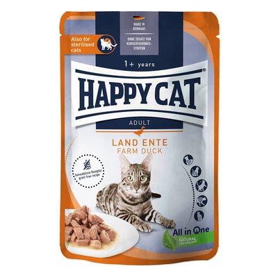 Happy Cat Tray Culinary Meat in Sauce venkovská kachna Happy Cat Tray Culinary Meat in Sauce venkovská kachna