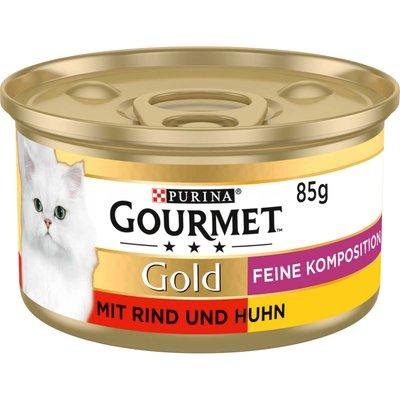 Gourmet Gold Feine Komposition hovězí a kuřecí maso Gourmet Gold Feine Komposition hovězí a kuřecí maso