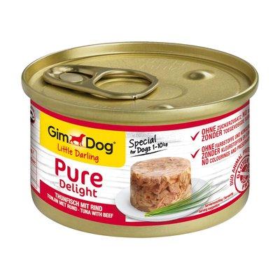 GimDog Little Darling Pure Delight s tuňákem a hovězím masem GimDog Little Darling Pure Delight s tuňákem a hovězím masem