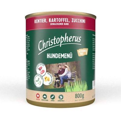 Christopherus krmivo pro psy, sobí maso s bramborami a cuketou Christopherus krmivo pro psy, sobí maso s bramborami a cuketou