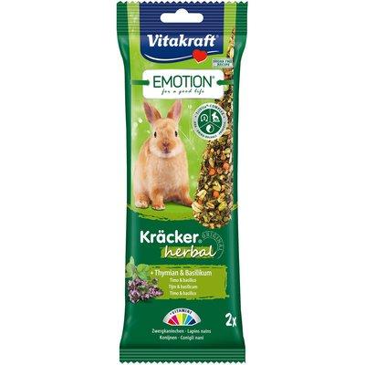 Vitakraft Emotion krekry Herbal zakrslí králíci, 2 kusy Vitakraft Emotion krekry Herbal zakrslí králíci, 2 kusy