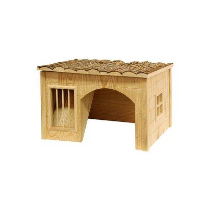 Kerbl NATURE Domeček s krmítkem na seno Kerbl NATURE Domeček s krmítkem na seno
