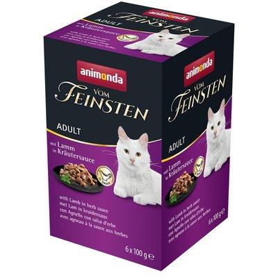Animonda Vom Feinsten Adult jehněčí maso v bylinkové omáčce Animonda Vom Feinsten Adult jehněčí maso v bylinkové omáčce
