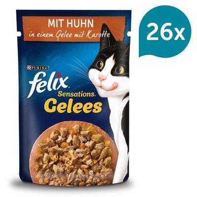 FELIX Sensations kuřecí maso s karotkou v želé FELIX Sensations kuřecí maso s karotkou v želé