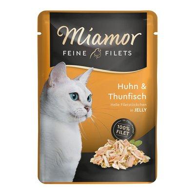 Miamor Feine Filets s kuřecím a tuňákem v kapsičce Miamor Feine Filets s kuřecím a tuňákem v kapsičce