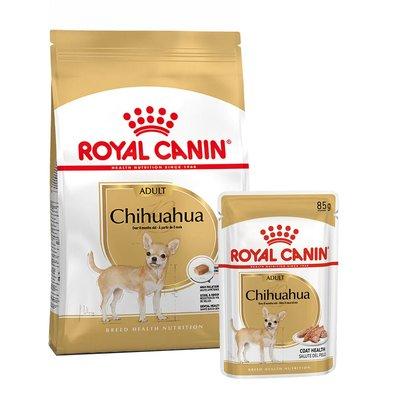 ROYAL CANIN Chihuahua Adult 3 kg + kapsičky 12× 85 g ROYAL CANIN Chihuahua Adult 3 kg + kapsičky 12× 85 g