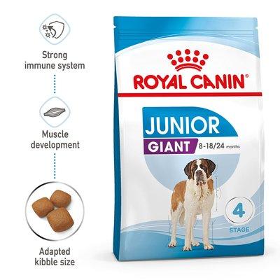 ROYAL CANIN GIANT Junior granule pro štěňata psů velmi velkých plemen ROYAL CANIN GIANT Junior granule pro štěňata psů velmi velkých plemen