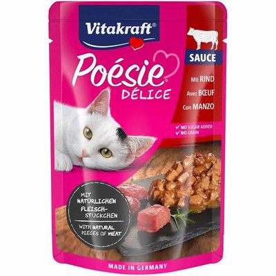 Vitakraft Poésie DéliSauce a hovězí maso Vitakraft Poésie DéliSauce a hovězí maso