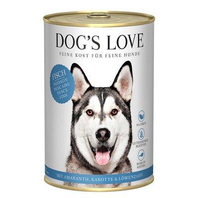 Dog's Love Classic ryba s amarantem, mrkví a pampeliškou Dog's Love Classic ryba s amarantem, mrkví a pampeliškou