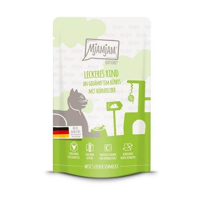 MjAMjAM Quetschie vynikající hovězí maso na pařené dýni MjAMjAM Quetschie vynikající hovězí maso na pařené dýni