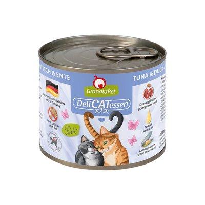 GranataPet pro kočky – Delicatessen konzerva tuňák a kachna GranataPet pro kočky – Delicatessen konzerva tuňák a kachna