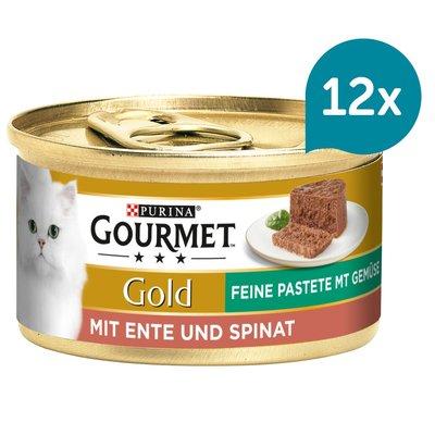 Gourmet Gold jemná paštika kachna se špenátem Gourmet Gold jemná paštika kachna se špenátem