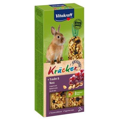 Vitakraft krekry pro zakrslé králíky s hrozny a oříšky Vitakraft krekry pro zakrslé králíky s hrozny a oříšky
