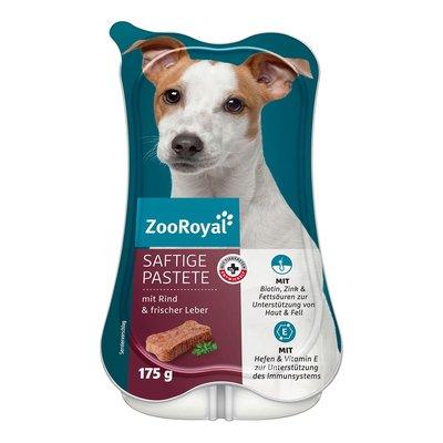 ZooRoyal šťavnatá paštika, hovězí a játra ZooRoyal šťavnatá paštika, hovězí a játra