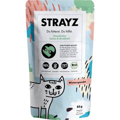 STRAYZ bio losos a brokolice STRAYZ bio losos a brokolice