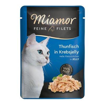 Miamor Feine Filets s tuňákem v krabím želé v kapsičce Miamor Feine Filets s tuňákem v krabím želé v kapsičce
