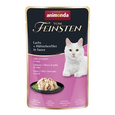 Animonda Vom Feinsten s lososem a kuřecím filé v omáčce Animonda Vom Feinsten s lososem a kuřecím filé v omáčce