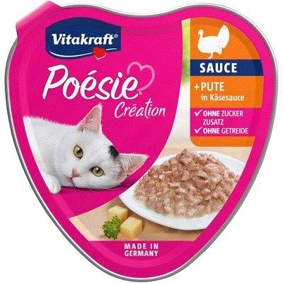 Vitakraft Poésie Création krůtí maso v sýrové omáčce Vitakraft Poésie Création krůtí maso v sýrové omáčce