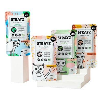 STRAYZ BIO balení se vzorky 8 × 85 g STRAYZ BIO balení se vzorky 8 × 85 g