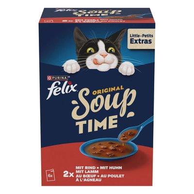 FELIX Soup výběr z venkova s hovězím, kuřecím a jehněčím masem FELIX Soup výběr z venkova s hovězím, kuřecím a jehněčím masem