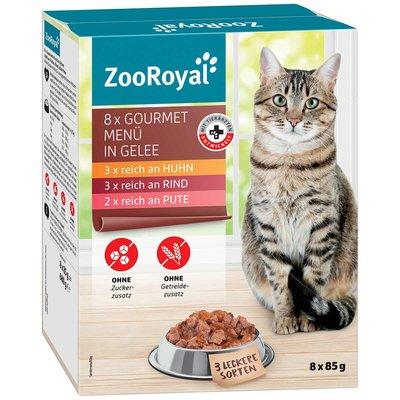 ZooRoyal Gourmet menu v želé, multipack 8 × 85 g ZooRoyal Gourmet menu v želé, multipack 8 × 85 g