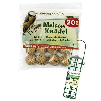 Erdtmann’s 20 lojových koulí bez síťky + 1 držák Knödelboy Erdtmann’s 20 lojových koulí bez síťky + 1 držák Knödelboy