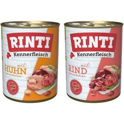 Rinti Kennerfleisch multipack hovězí a kuře 24× 800 g Rinti Kennerfleisch multipack hovězí a kuře 24× 800 g