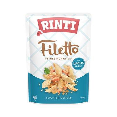 Rinti Filetto s kuřecím masem a lososem v želé Rinti Filetto s kuřecím masem a lososem v želé