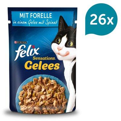 FELIX Sensations želé pstruh a špenát FELIX Sensations želé pstruh a špenát