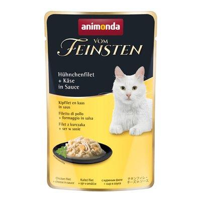 Animonda Vom Feinsten Adult s kuřecím filé a sýrem v omáčce Animonda Vom Feinsten Adult s kuřecím filé a sýrem v omáčce