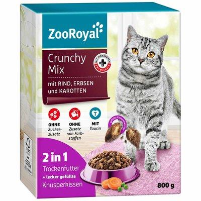 ZooRoyal Crunchy mix s hovězím masem, hráškem a mrkví 800 g ZooRoyal Crunchy mix s hovězím masem, hráškem a mrkví 800 g