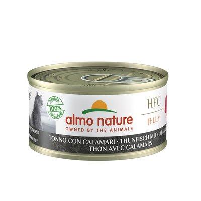 Almo Nature HFC Megapack tuňák s kalamárami, 6 × 70 g Almo Nature HFC Megapack tuňák s kalamárami, 6 × 70 g