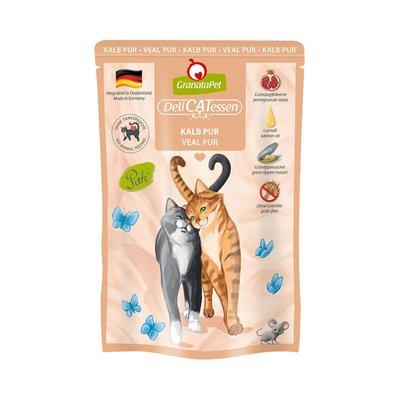 GranataPet pro kočky – Delicatessen kapsička, čisté telecí maso GranataPet pro kočky – Delicatessen kapsička, čisté telecí maso