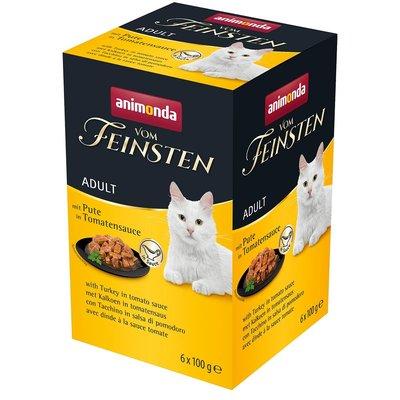 Animonda Vom Feinsten Adult s krůtou v rajčatové omáčce 6 × 100 g Animonda Vom Feinsten Adult s krůtou v rajčatové omáčce 6 × 100 g