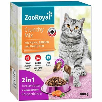 ZooRoyal Crunchy mix s kuřetem, hráškem a mrkví 800 g ZooRoyal Crunchy mix s kuřetem, hráškem a mrkví 800 g