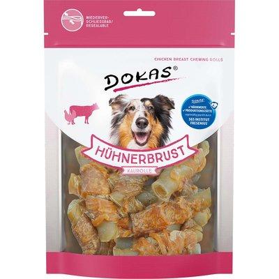 Dokas žvýkací rolka pro psy s kuřecími prsy Dokas žvýkací rolka pro psy s kuřecími prsy