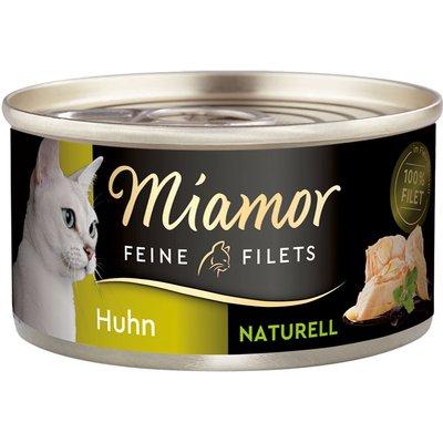 Miamor Feine Filets Naturelle, čisté přírodní kuřecí maso, 80g plechovka Miamor Feine Filets Naturelle, čisté přírodní kuřecí maso, 80g plechovka