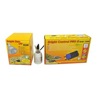 Lucky Reptile Bright Sun UV 70 W, kompletní sada Lucky Reptile Bright Sun UV 70 W, kompletní sada